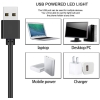 Lampa pierścieniowa LED 20 cm z 4 uchwytami z klipsem [12190000184]